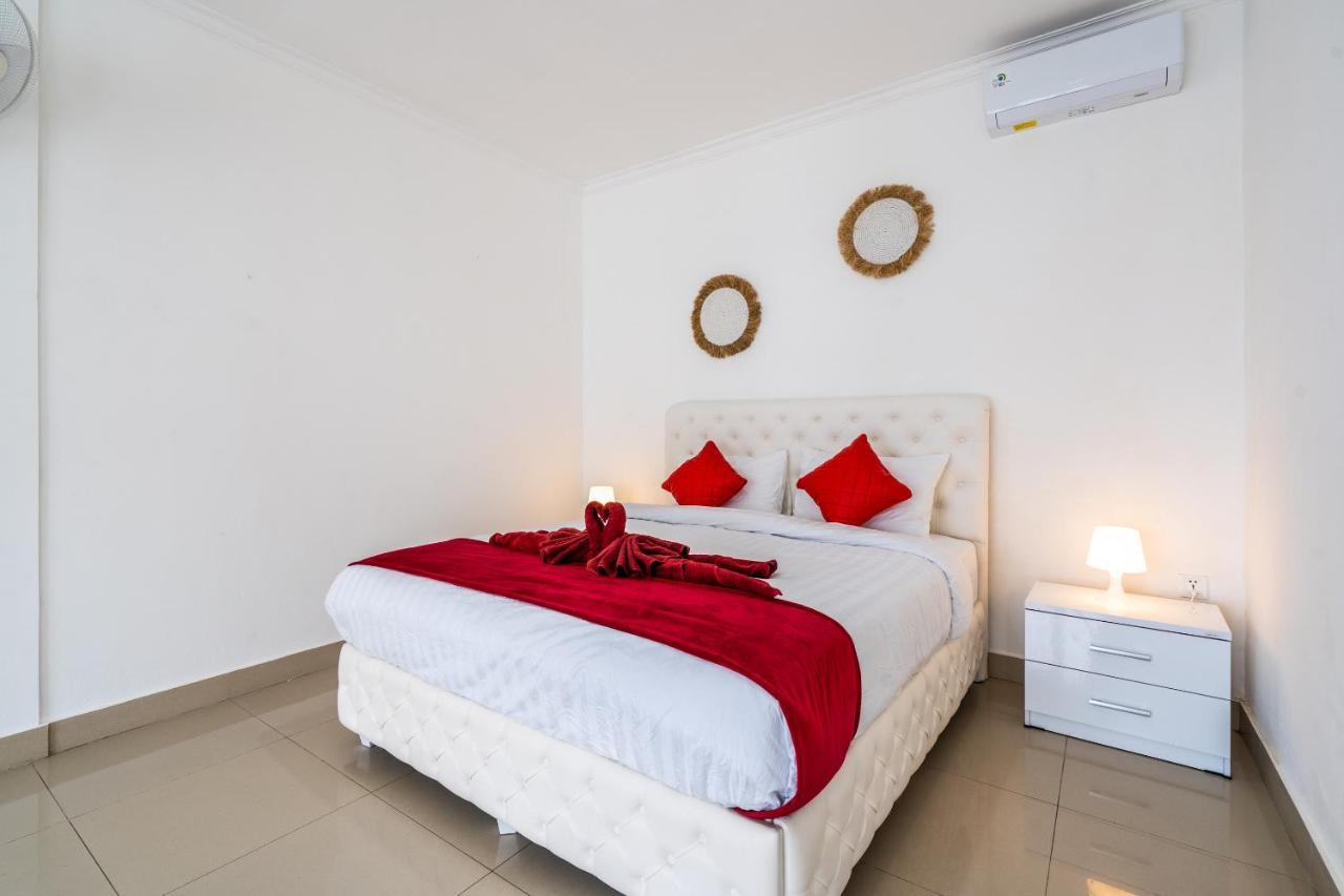 Luxury Minimalist Villa White Angel In Seminyak Bagian luar foto
